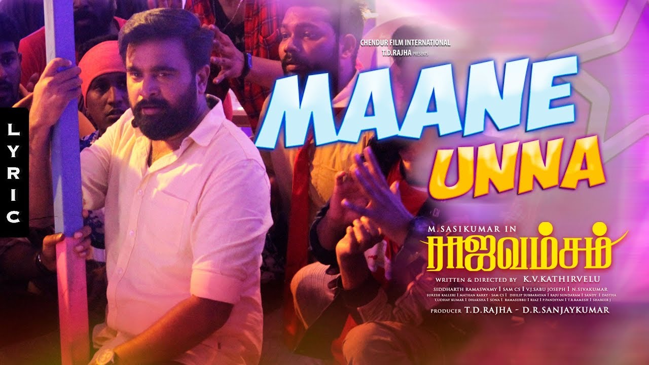 Maane Unna Song Poster